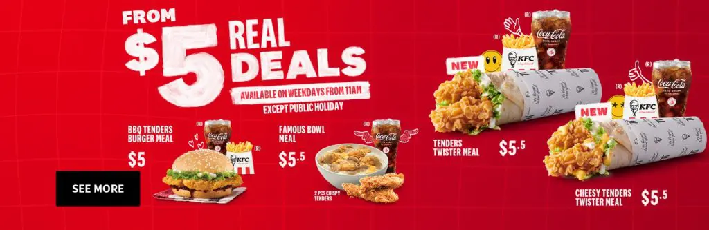 KFC $5 Promotion