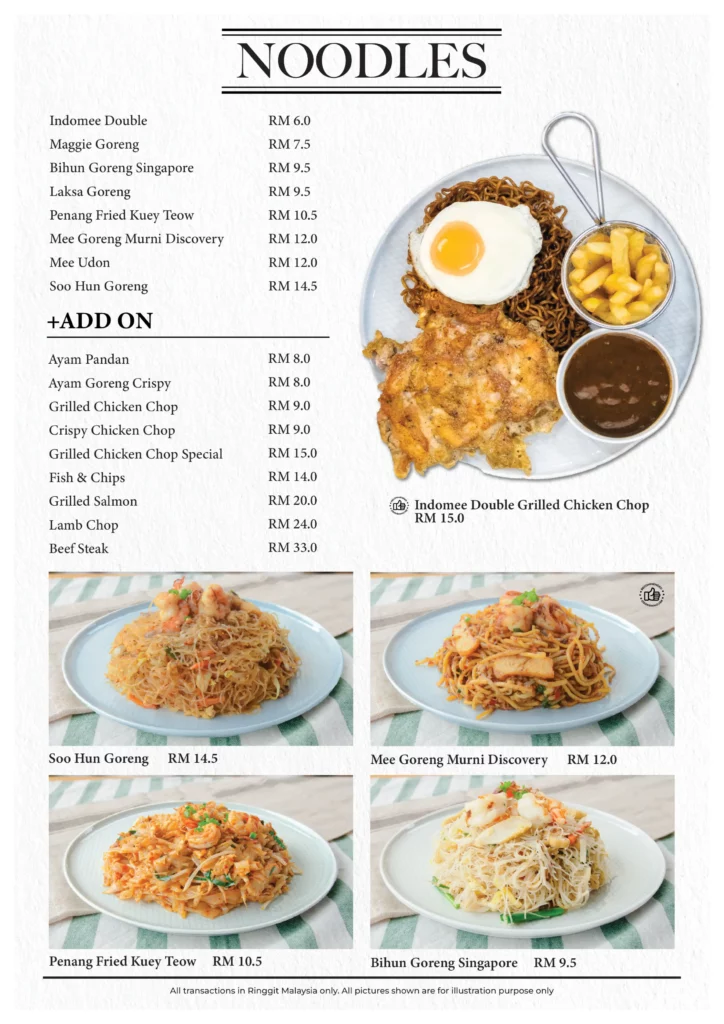 Murni Discovery Menu Malaysia Prices Promos & Review 2025