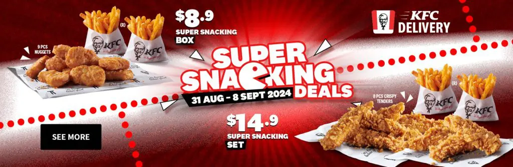 Promo at KFC Singapore