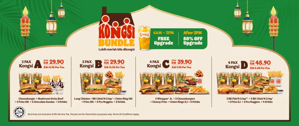 Burger King Ramadan Promosi