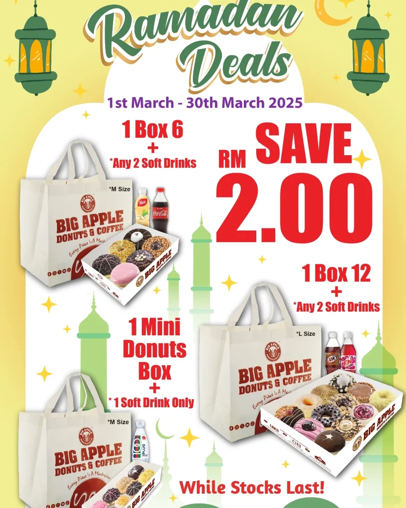 Big Apple Donuts & Coffee Promosi