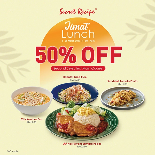 Secret Recipe Lunch Promotion