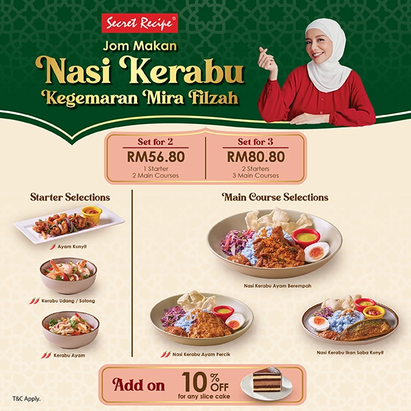 Secret Recipe Promosi