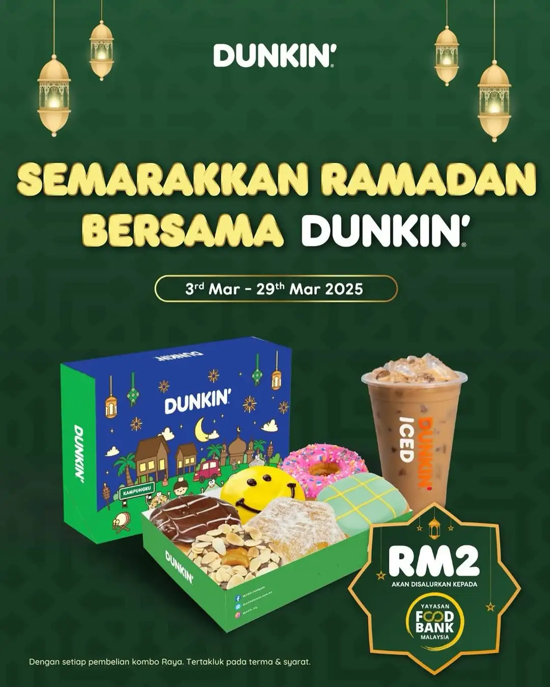 Dunkin' Ramadan Promosi