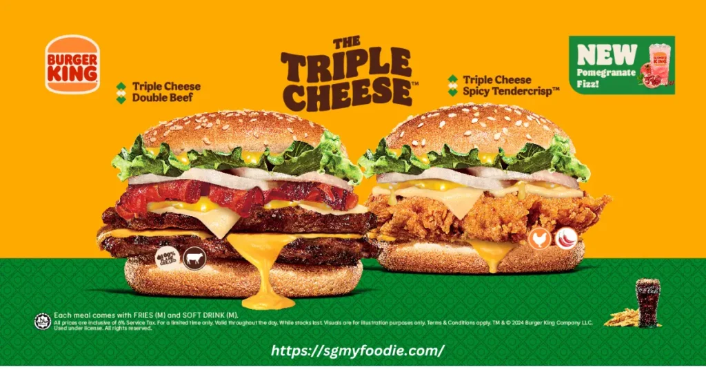 Burger King Malaysia Menu