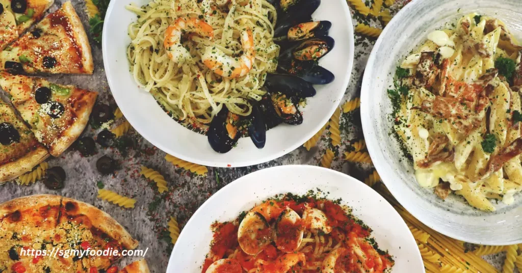 PastaMania Menu