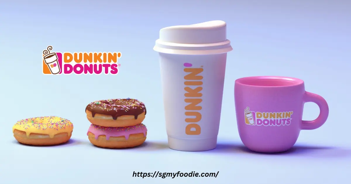 Dunkin' Donuts Menu