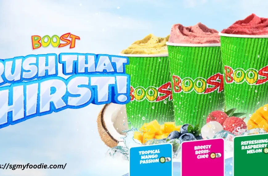 Boost Juice Menu