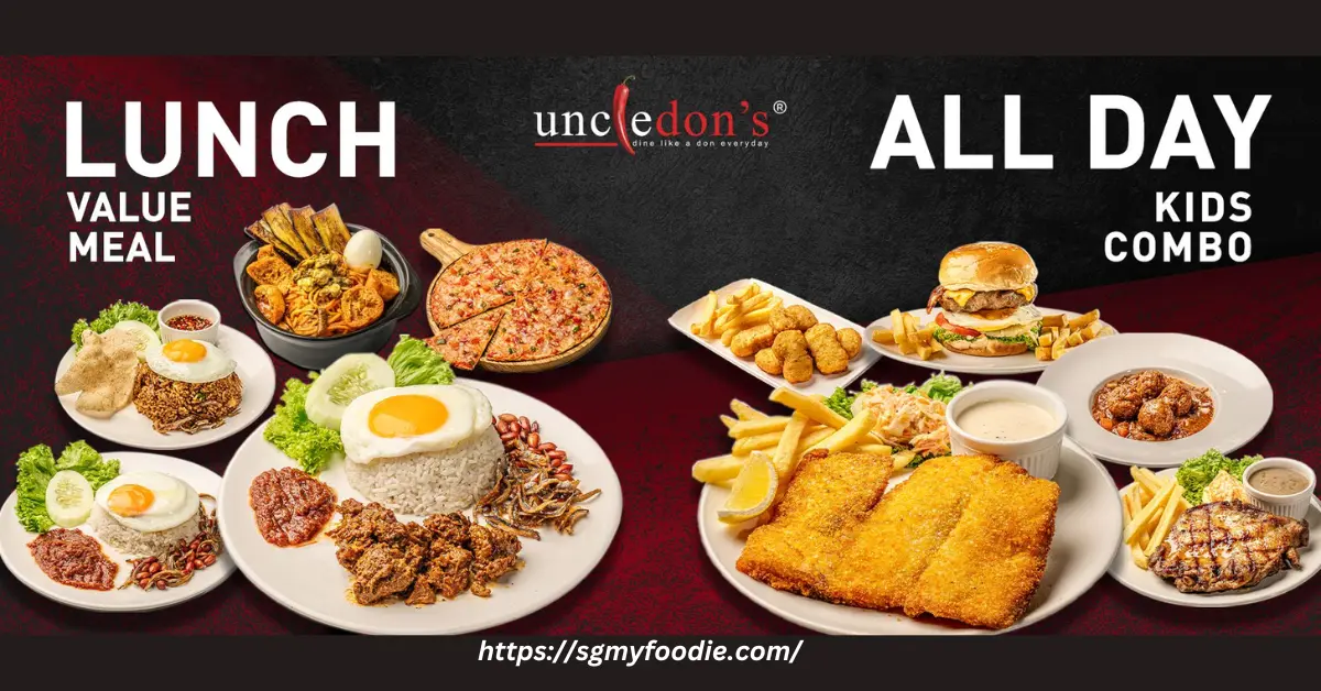 Uncle Don's Menu