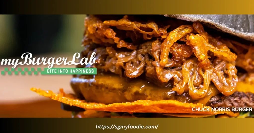 MyBurgerLab Menu