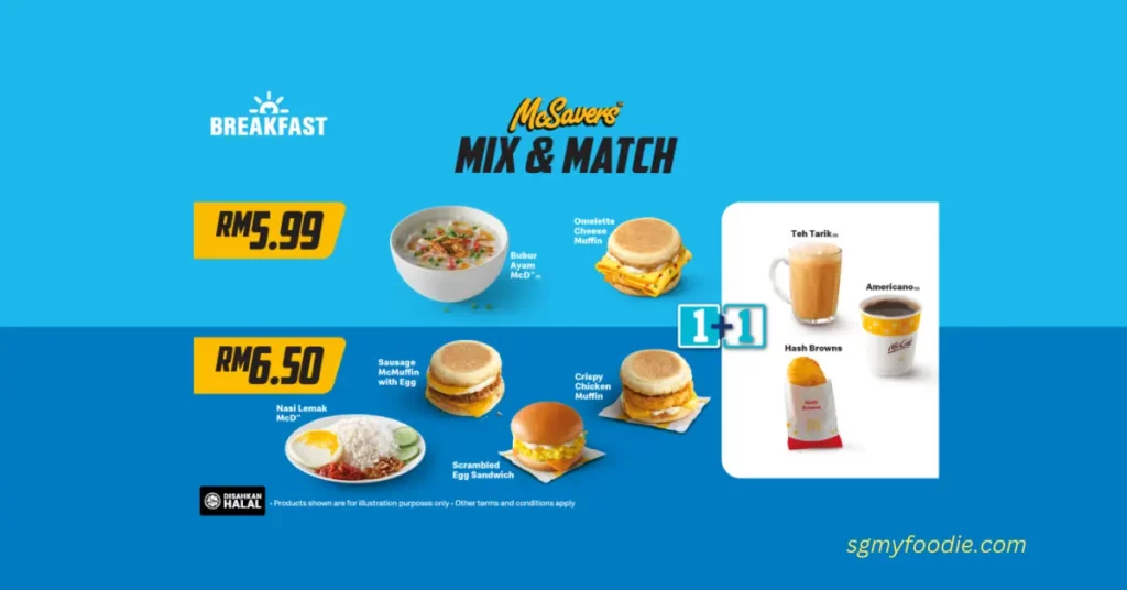 McDonald's Breakfast Menu