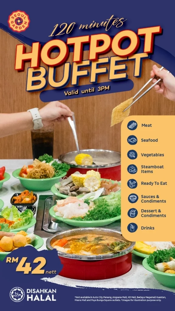 Seoul Garden Buffet Promosi