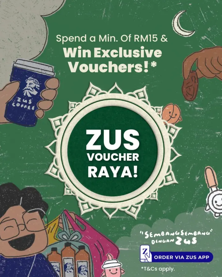 Zus Coffee Raya Promotions