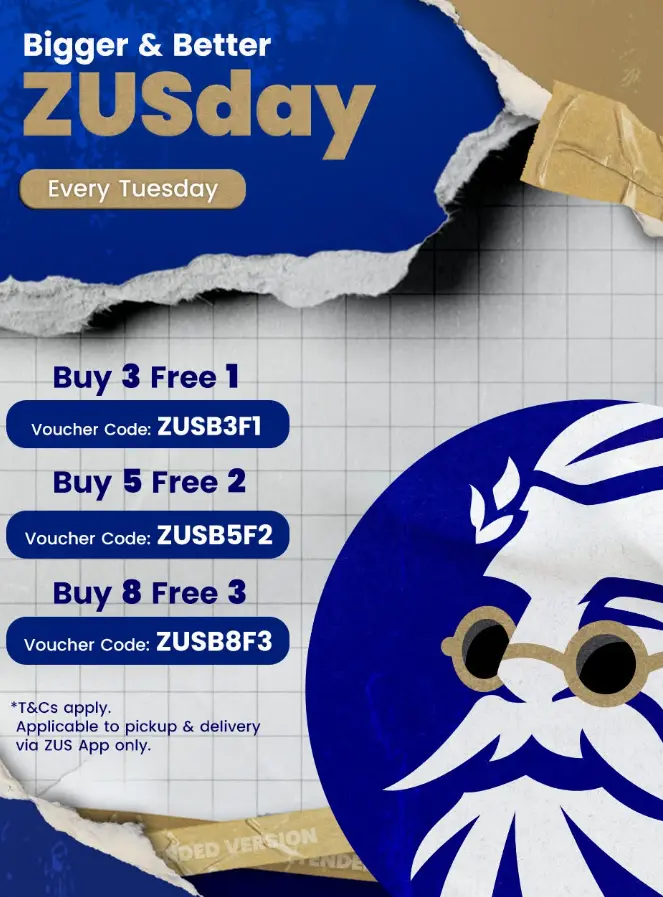 Zus Coffee Promo Tuesday
