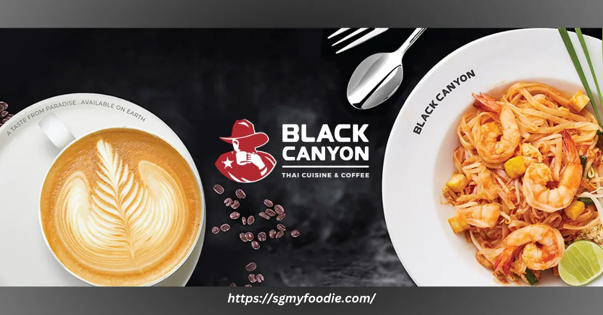 Black Canyon Menu