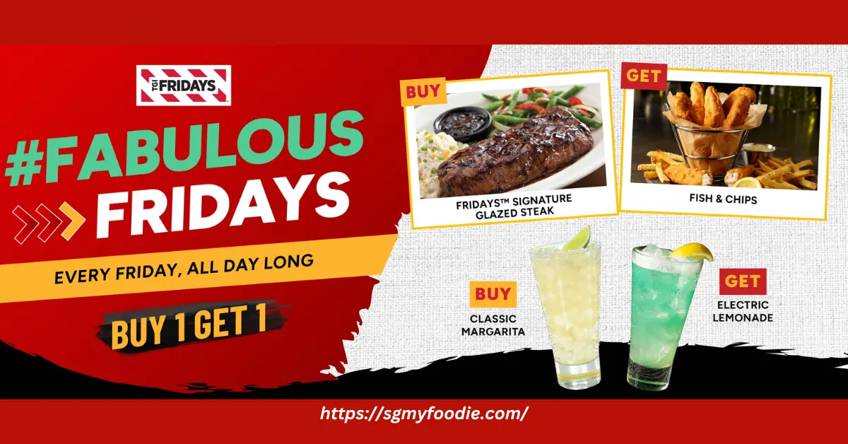 TGI Fridays Menu