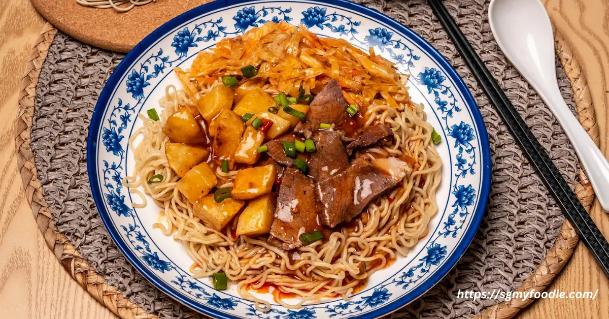 Salam Noodles Menu