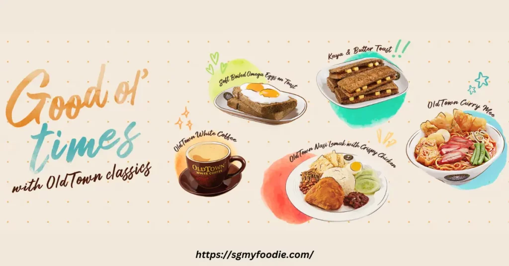 Oldtown White Coffee Menu