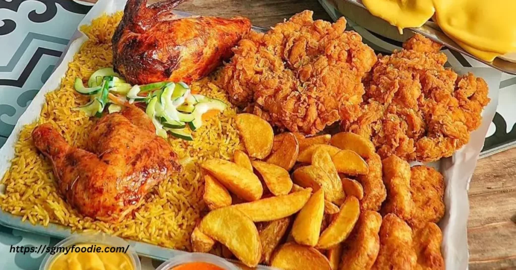 Chicken Royale Menu