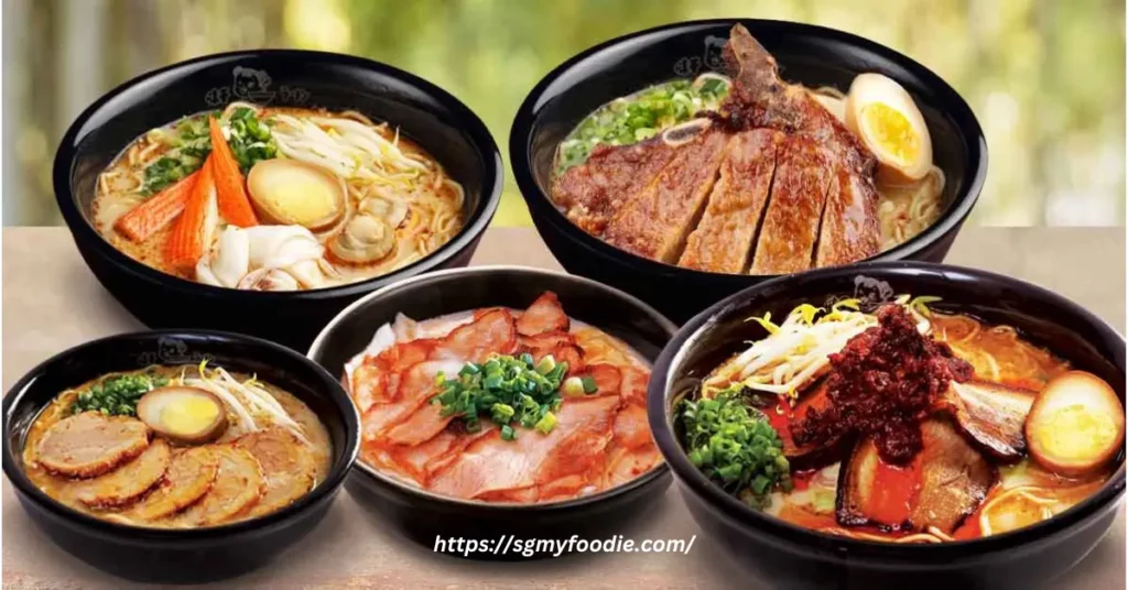 Ajisen Ramen Menu