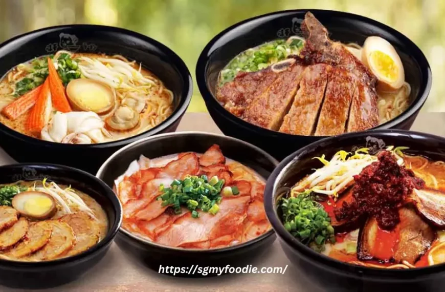Ajisen Ramen Menu