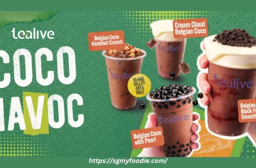 Tealive Menu