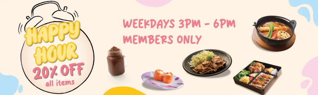Sushi King Happy Hour Promo
