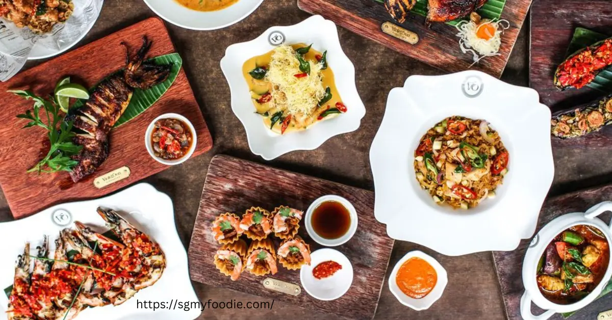 Violet Oon Menu