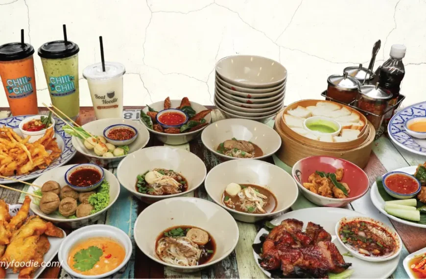 The Original Boat Noodle Menu