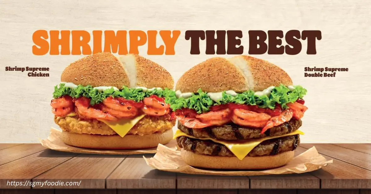 Burger King Menu