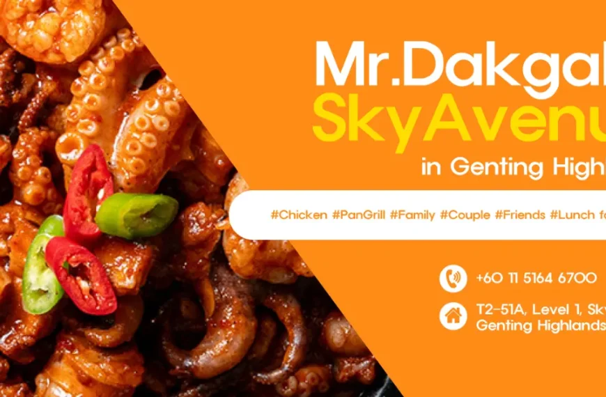 Mr. Dakgalbi Menu