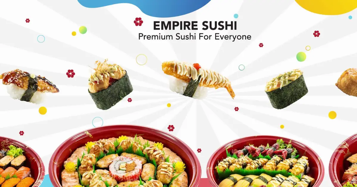 Empire Sushi Menu