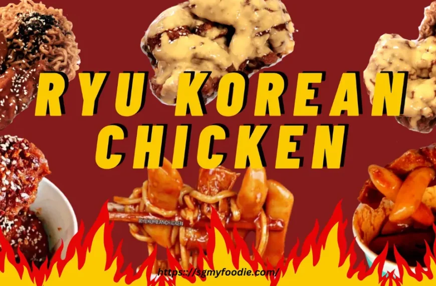 Ryu Korean Menu