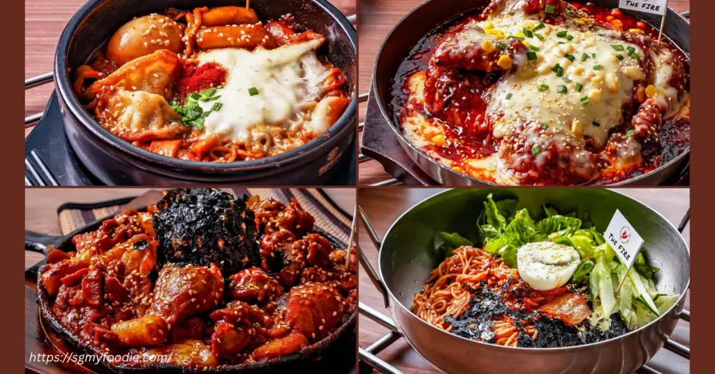 The Fire Menu
