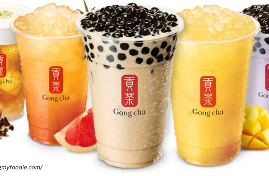 Gong Cha Menu