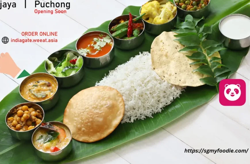 The India Gate Restaurant Menu