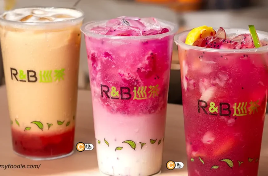 R&B Tea Menu