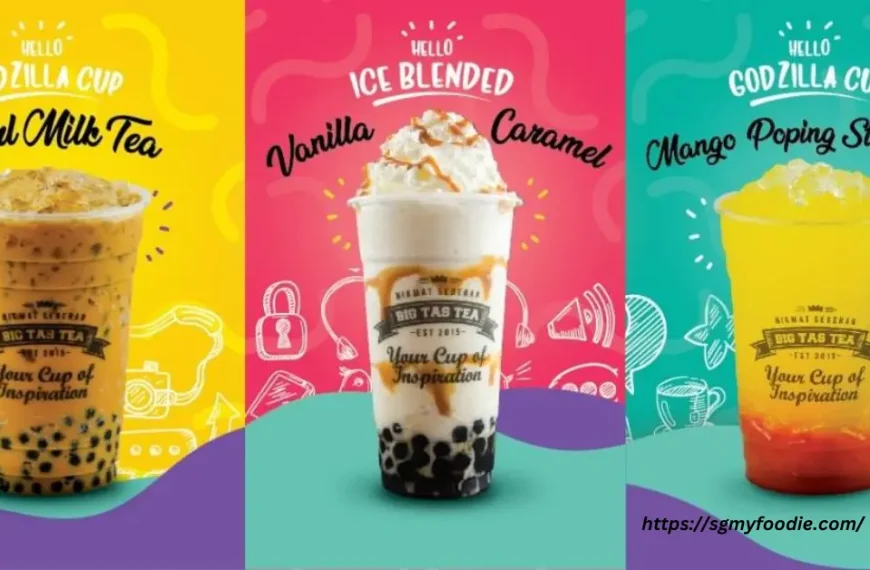 Big Tas' Tea Menu