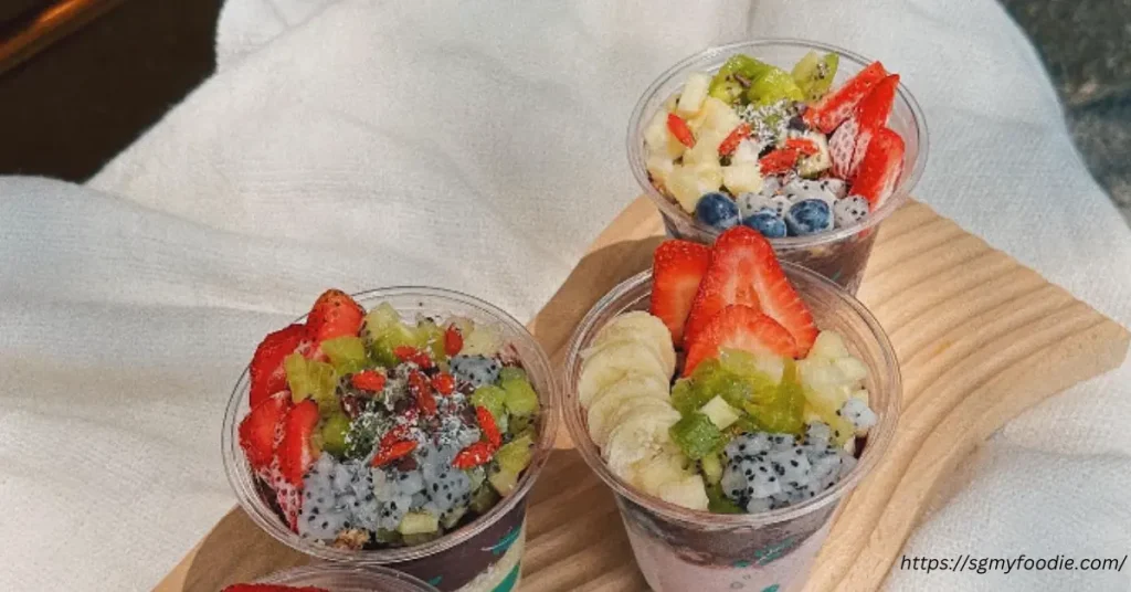 Açaí Affair Menu