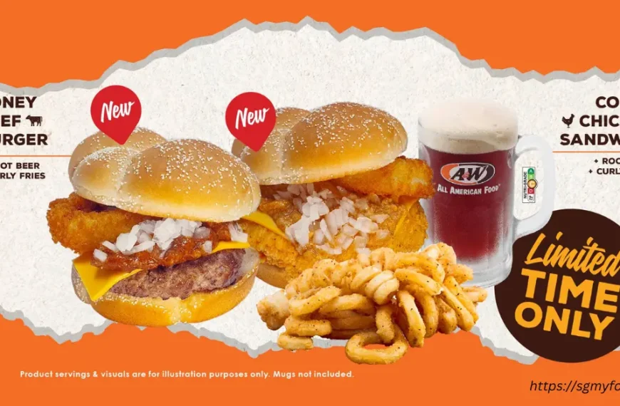 A&W Menu