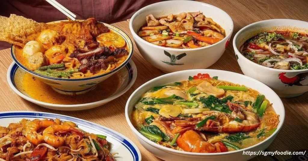 Nan Yang Dao Menu
