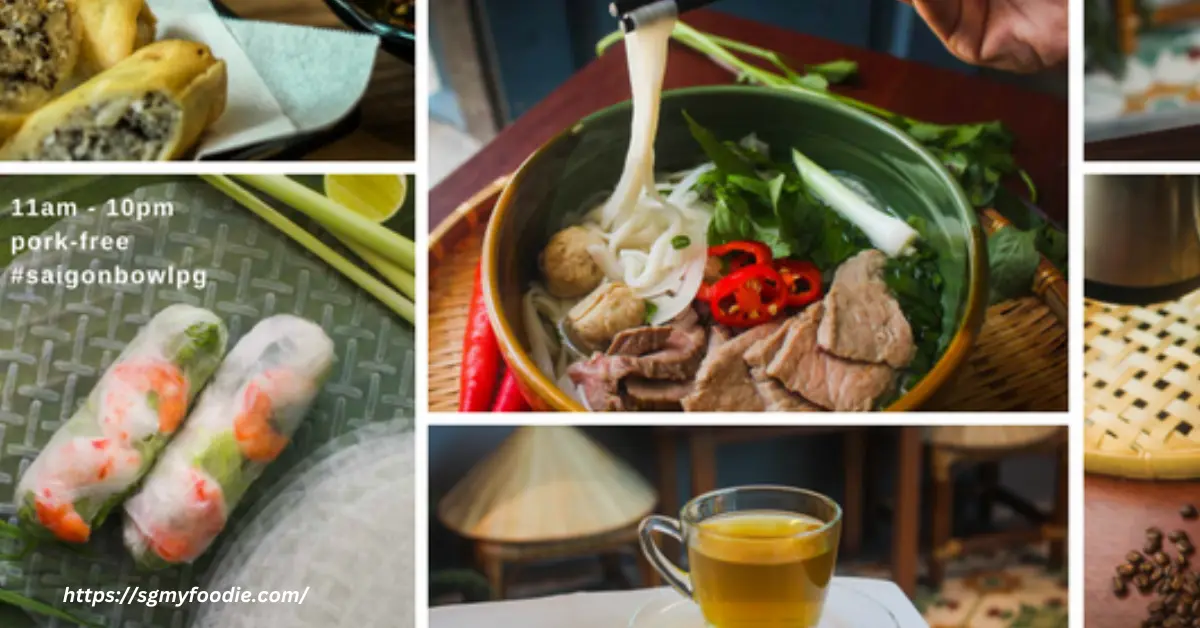 Saigon Bowl Menu