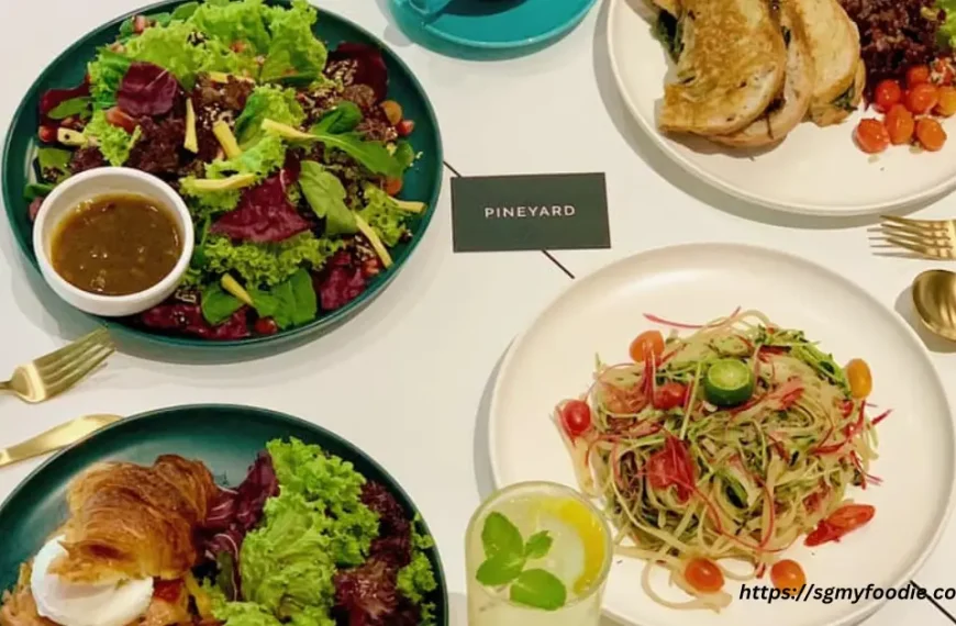 Pineyard Menu
