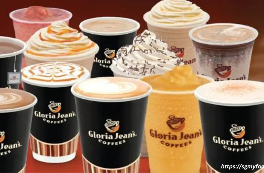 Gloria Jean's Coffees Menu