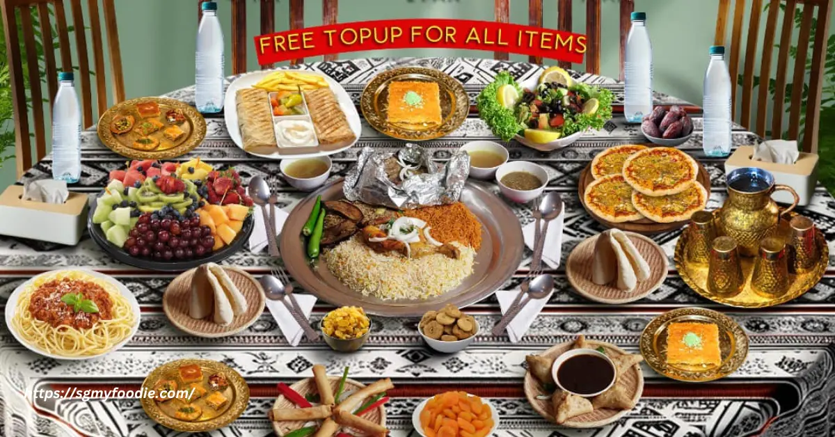 Zaituna Restaurant Menu
