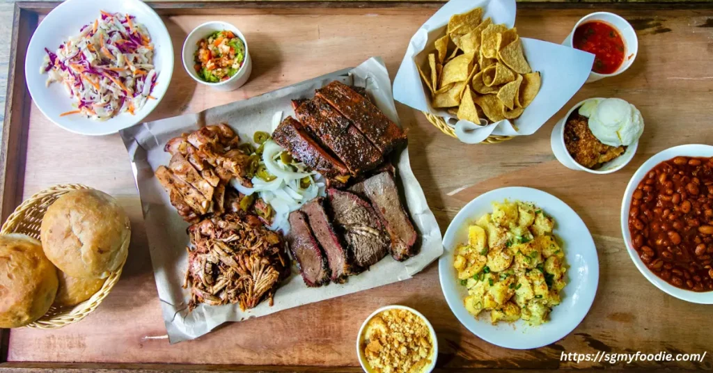 Decker Barbecue Menu
