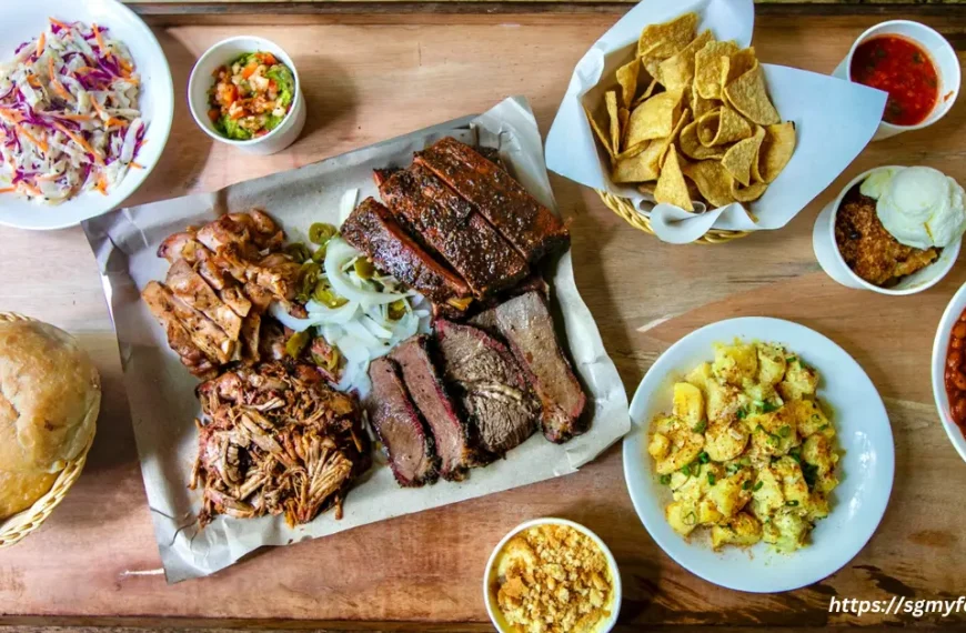 Decker Barbecue Menu