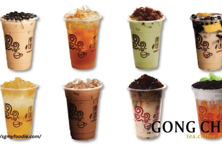 Gong Cha Menu