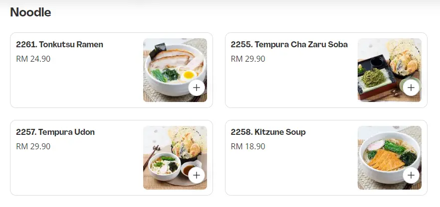 Warakuya Menu Malaysia Prices & Review Updated 2025