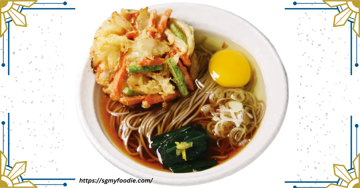 Tokyo Soba Menu